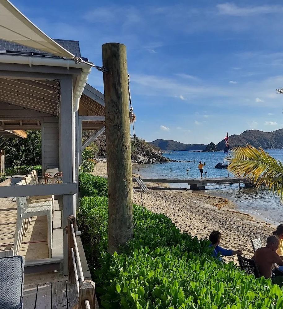 Beautiful Cooper Island Beach Club